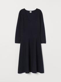 Сукня міді H&M модель 8274822sm_Темно-синий Сукня міді H&M модель 8274822sm_Темно-синий Фото