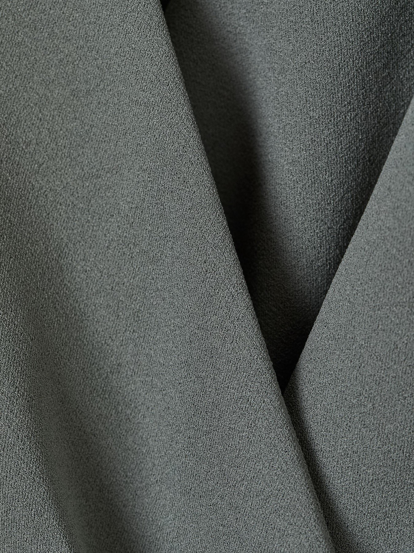 Платье миди H&M модель 8282681RP6_серо-зеленый Фото