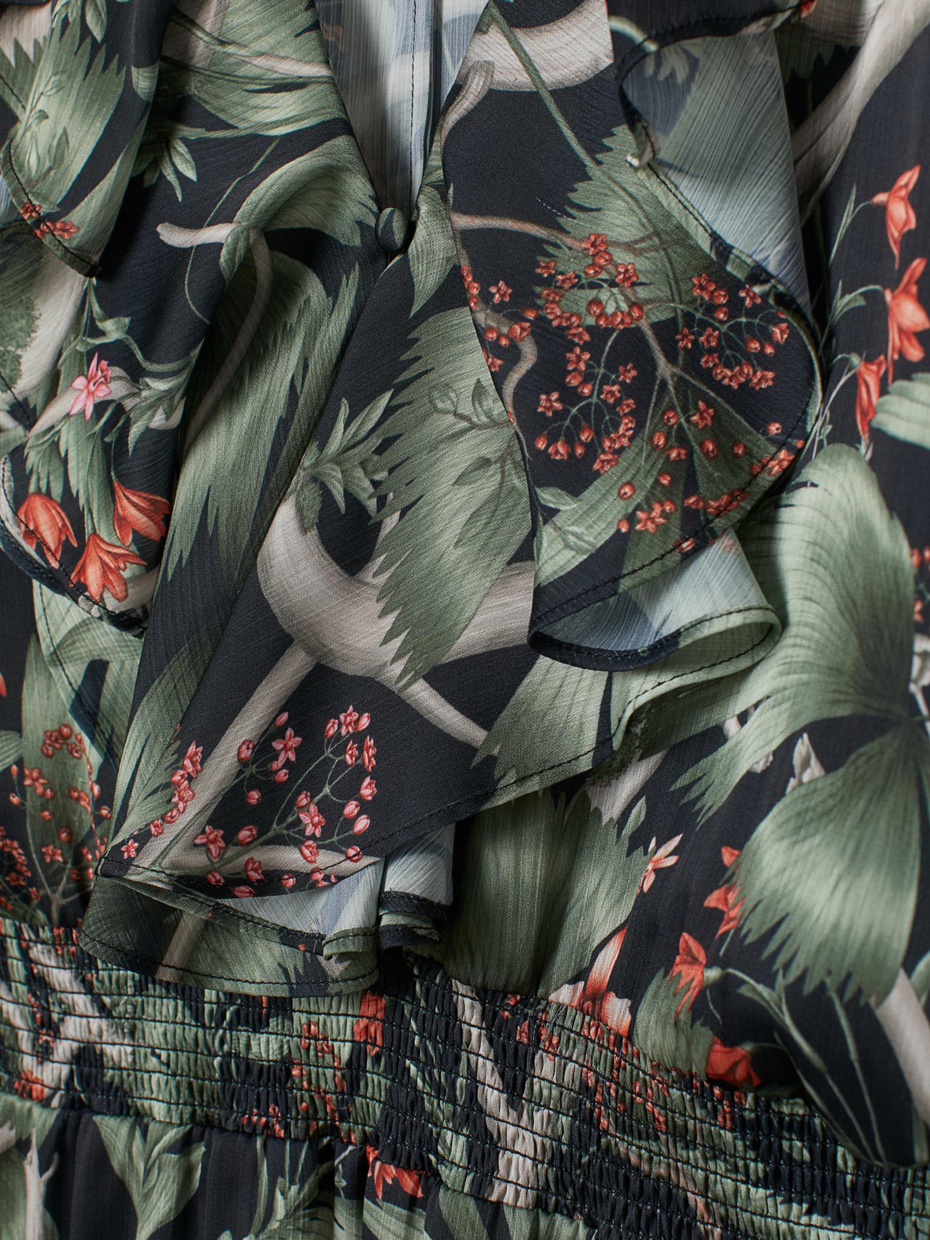 Платье мини H&M модель 8320970bar_Черный Фото