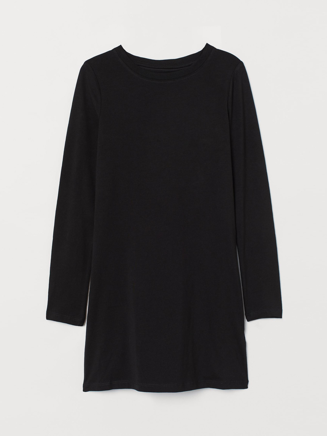 Платье мини H&M модель 8322691sdm_Черный Фото