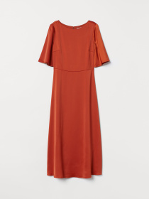 Сукня міні H&M модель 8357681wer_Оранжевый Фото