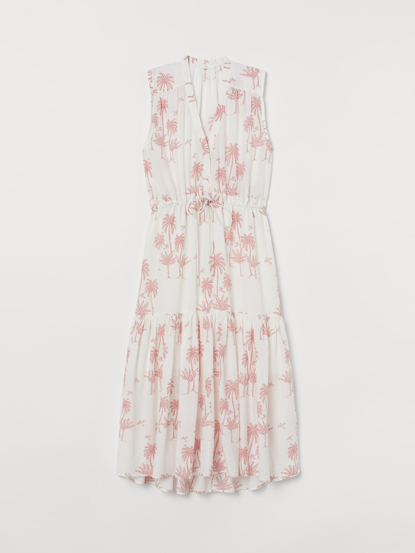 Платье миди H&M модель 8421671wer_Белый Фото