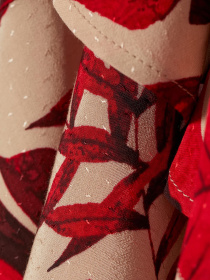 Платье мини H&M модель 8543911wer_Красный Фото