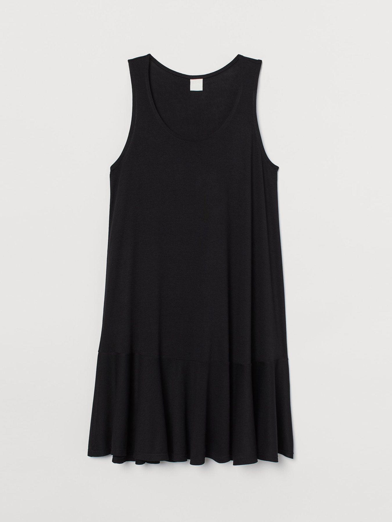 Платье миди H&M модель 8568401dm_Черный Платье миди H&M модель 8568401dm_Черный Фото