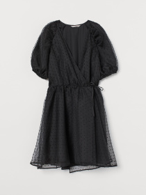 Платье мини H&M модель 8664571dm_черный Фото