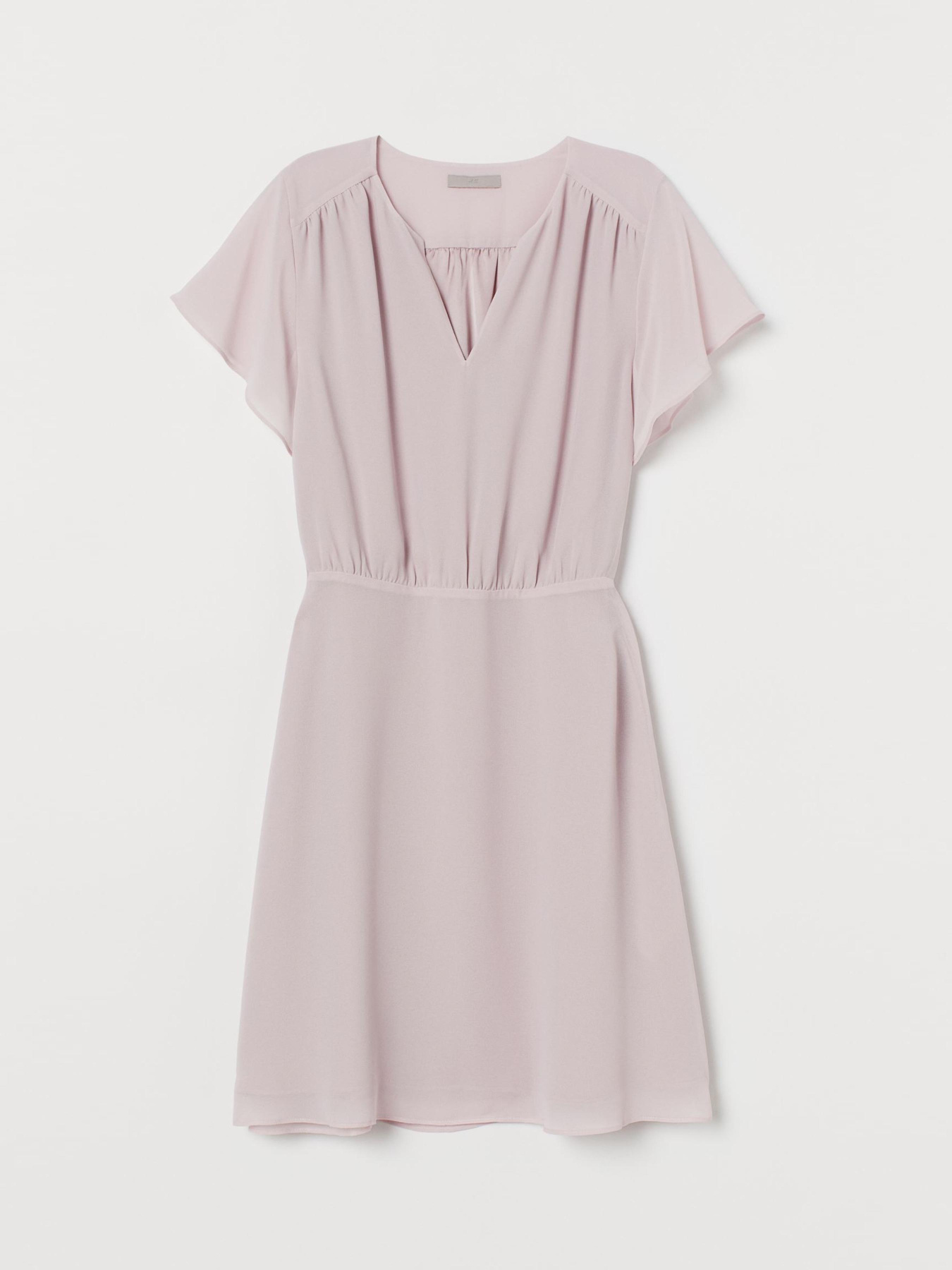 Платье мини H&M модель 8666511wer_Розовый Фото