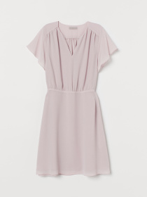 Платье мини H&M модель 8666511wer_Розовый Платье мини H&M модель 8666511wer_Розовый Фото