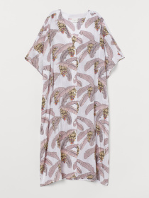 Сукня міні H&M модель 8667281wer_Бело-розовый Фото