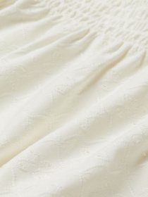 Платье мини H&M модель 8787201wer_Молочный Фото