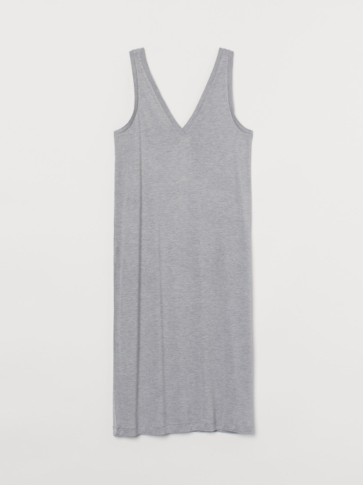 Платье миди H&M модель 8817592wer_Серый Фото