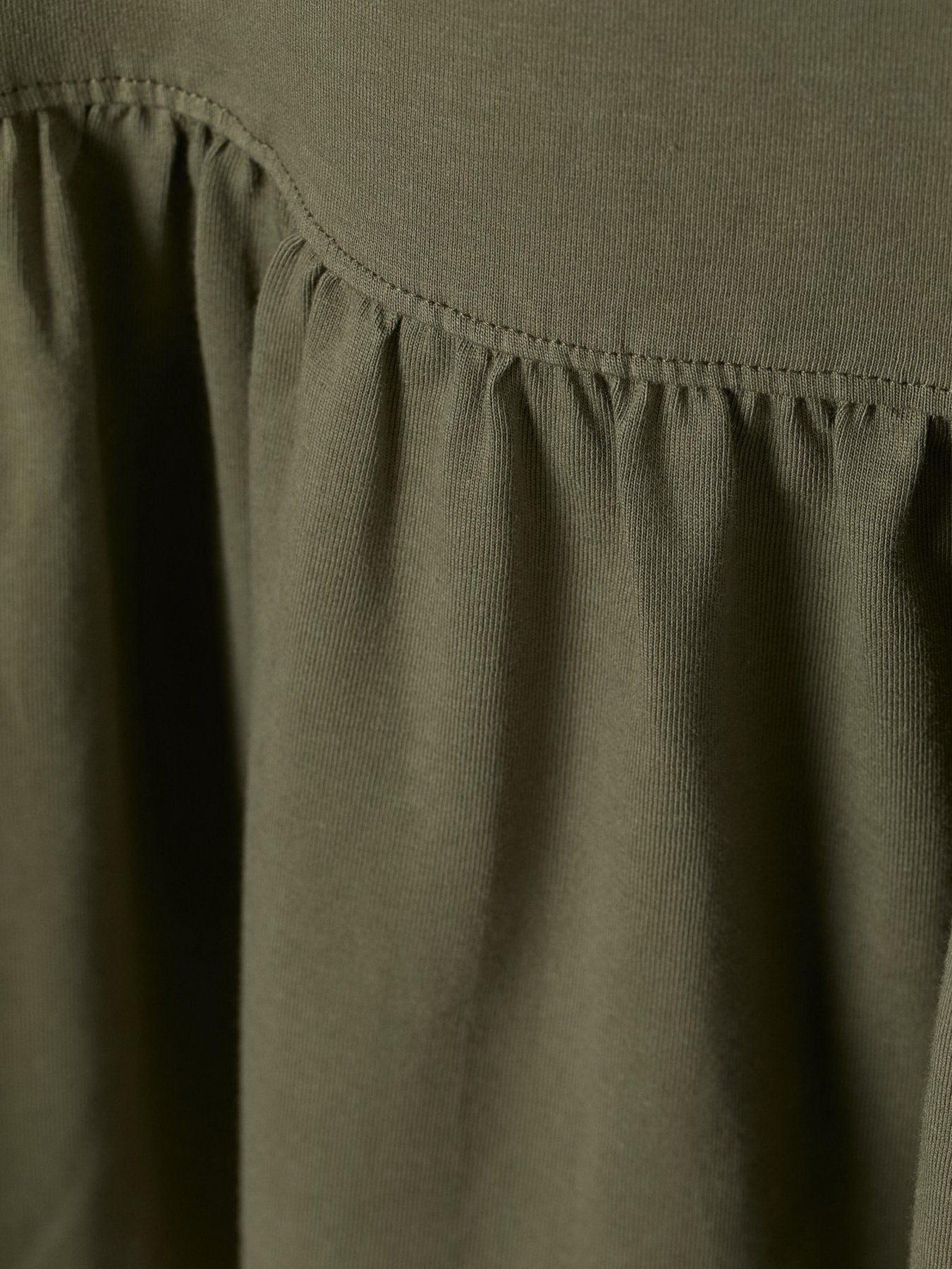 Платье мини H&M модель 8900212dm_Хаки Платье мини H&M модель 8900212dm_Хаки Фото