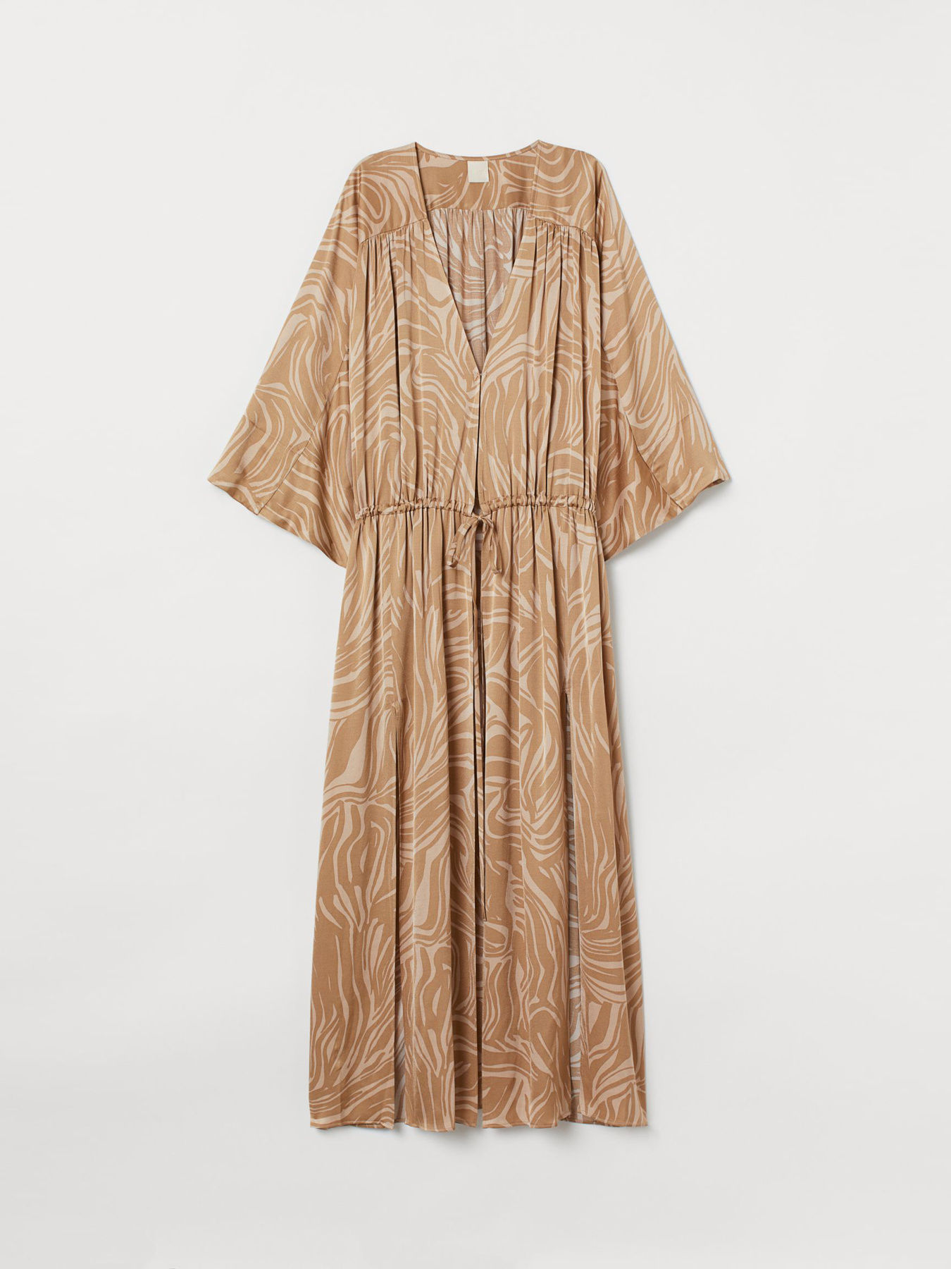 Сукня максі H&M модель 8917281wer_бежевый с узором Сукня максі H&M модель 8917281wer_бежевый с узором Фото