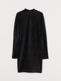 Сукня міні H&M модель 9025092bar_Черный Фото