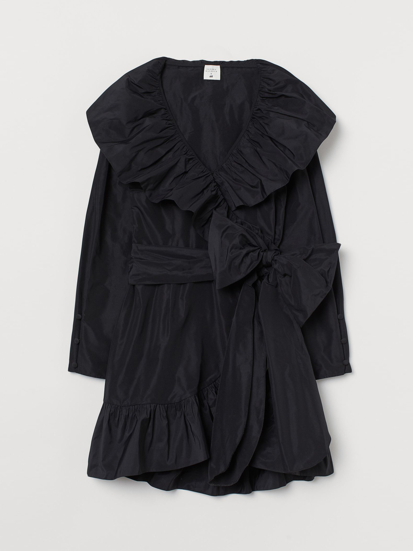 Сукня міні H&M модель 9042352wer_Черный Фото