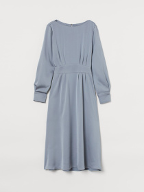 Сукня міді H&M модель 9047522wer_Серый Сукня міді H&M модель 9047522wer_Серый Фото