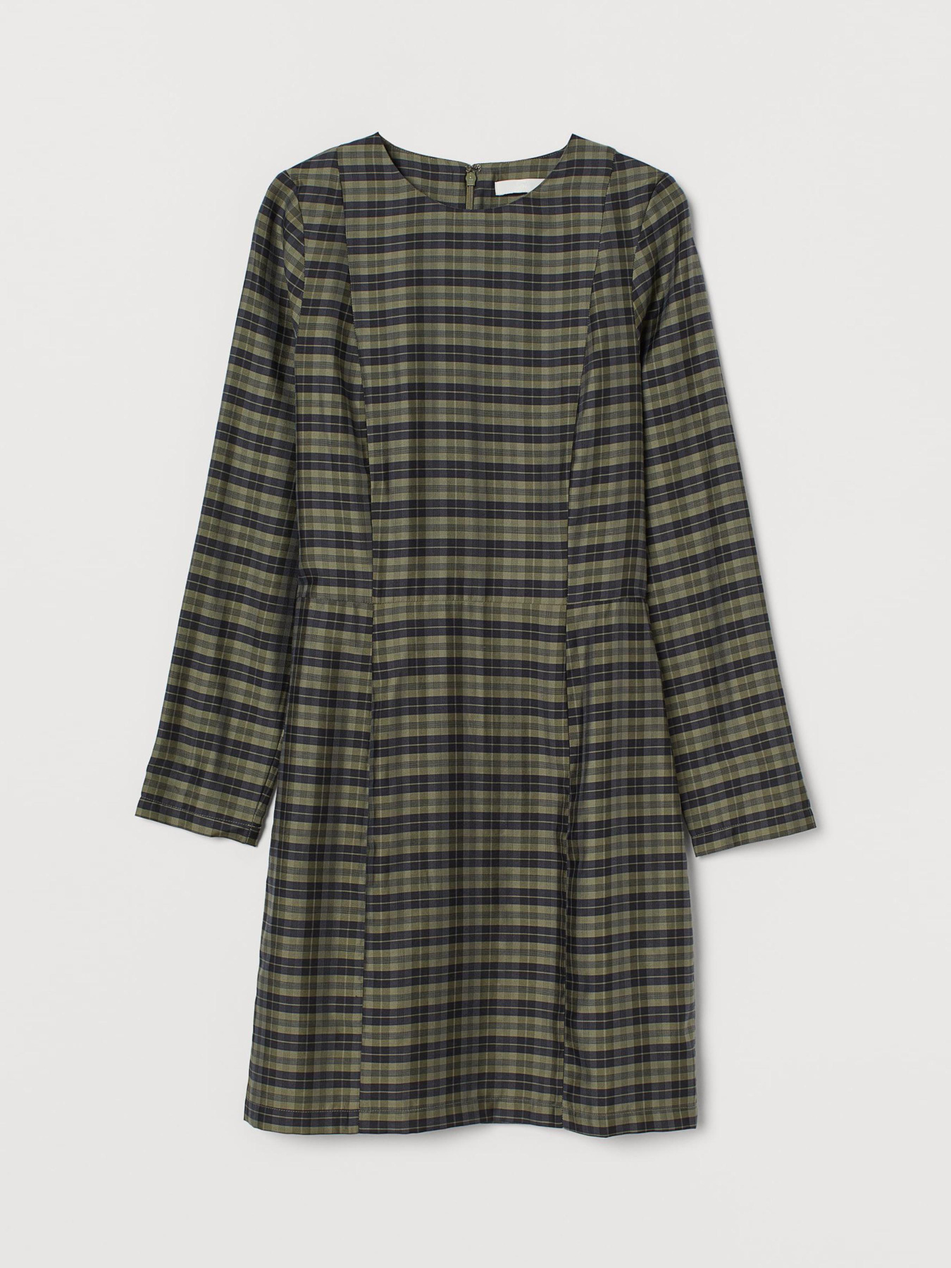 Сукня міні H&M модель 9154872abr_черно-зеленый Фото