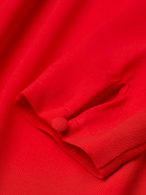 Платье мини H&M модель 9156252sm_ярко-красный Фото