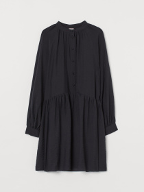 Платье миди H&M модель 9184432wer_Черный Фото