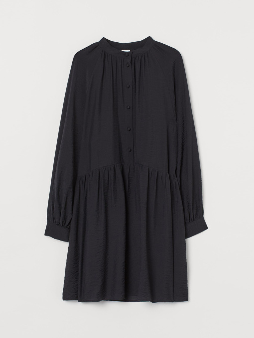 Платье миди H&M модель 9184432wer_Черный Фото