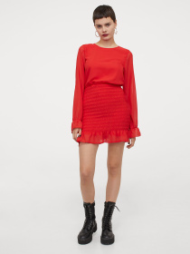 Сукня міні H&M модель 9189052bar_Красный Сукня міні H&M модель 9189052bar_Красный Фото