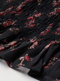 Платье мини H&M модель 9189052Rsdm_Черный Фото