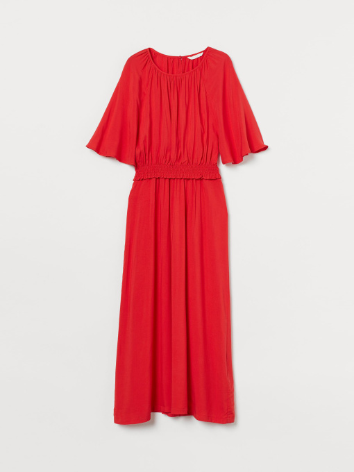 Платье макси H&M модель 9194212bar_Красный Фото