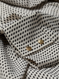 Платье миди H&M модель 9235222bar_Комбинированный Фото