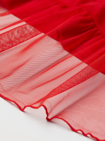 Платье мини H&M модель 9283522bar_Красный Платье мини H&M модель 9283522bar_Красный Фото