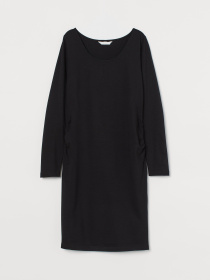 Сукня міді H&M модель 9338022sm_черный Фото