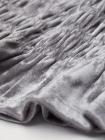 Платье мини H&M модель 9342462bar_Серебристый Фото