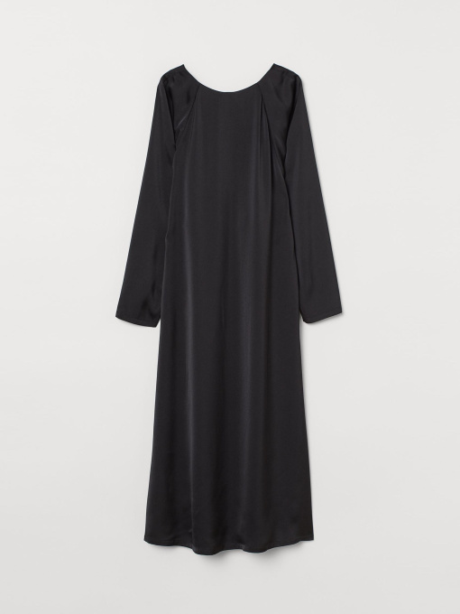 Платье миди H&M модель 9399482abr_Черный Фото