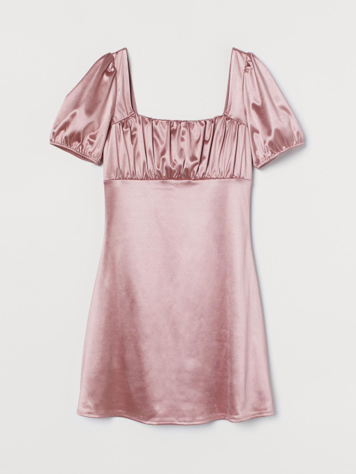 Сукня міні H&M модель 9433472ral_Светло-розовый Фото