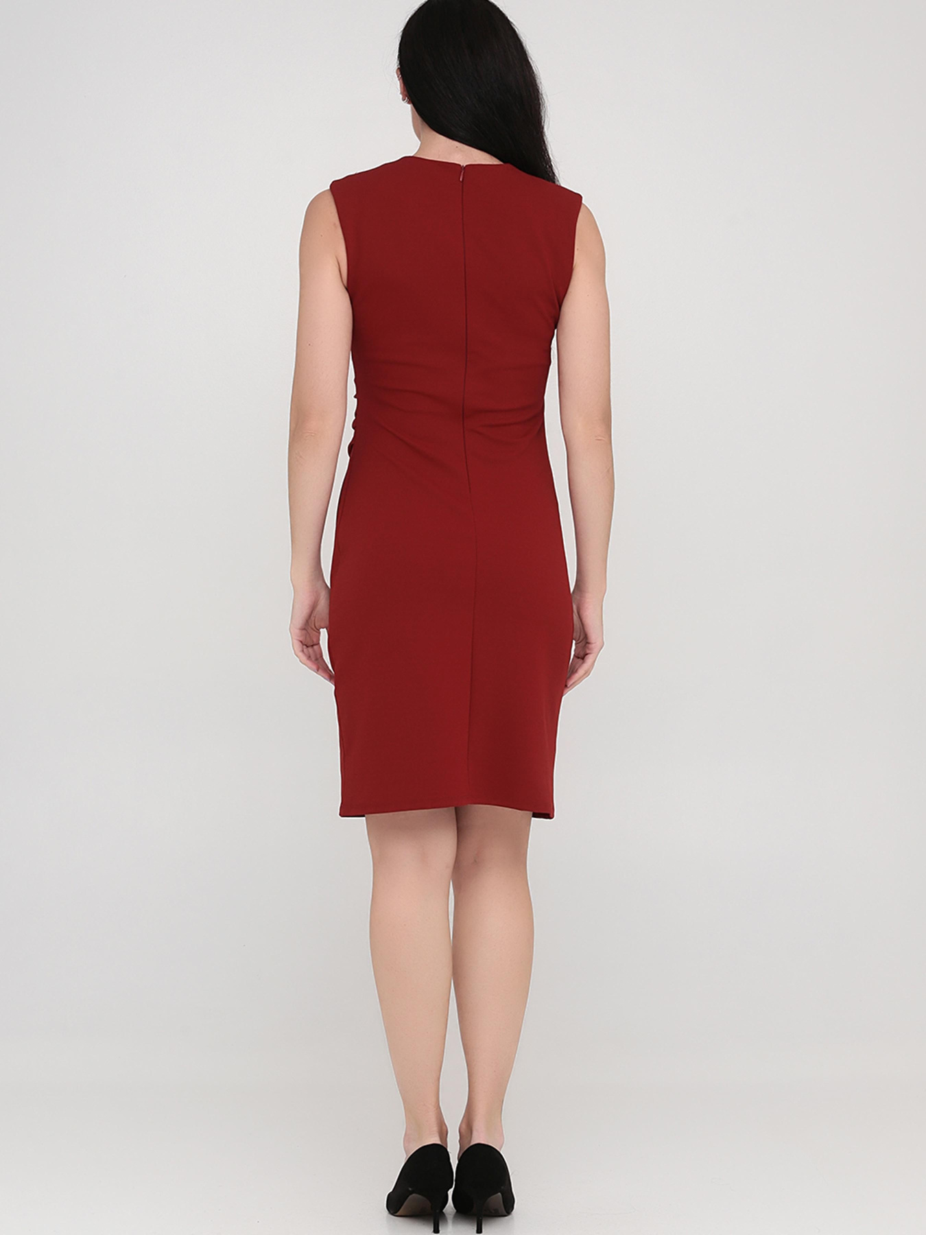 Сукня міні H&M модель 9439932abr_Бордовый Фото