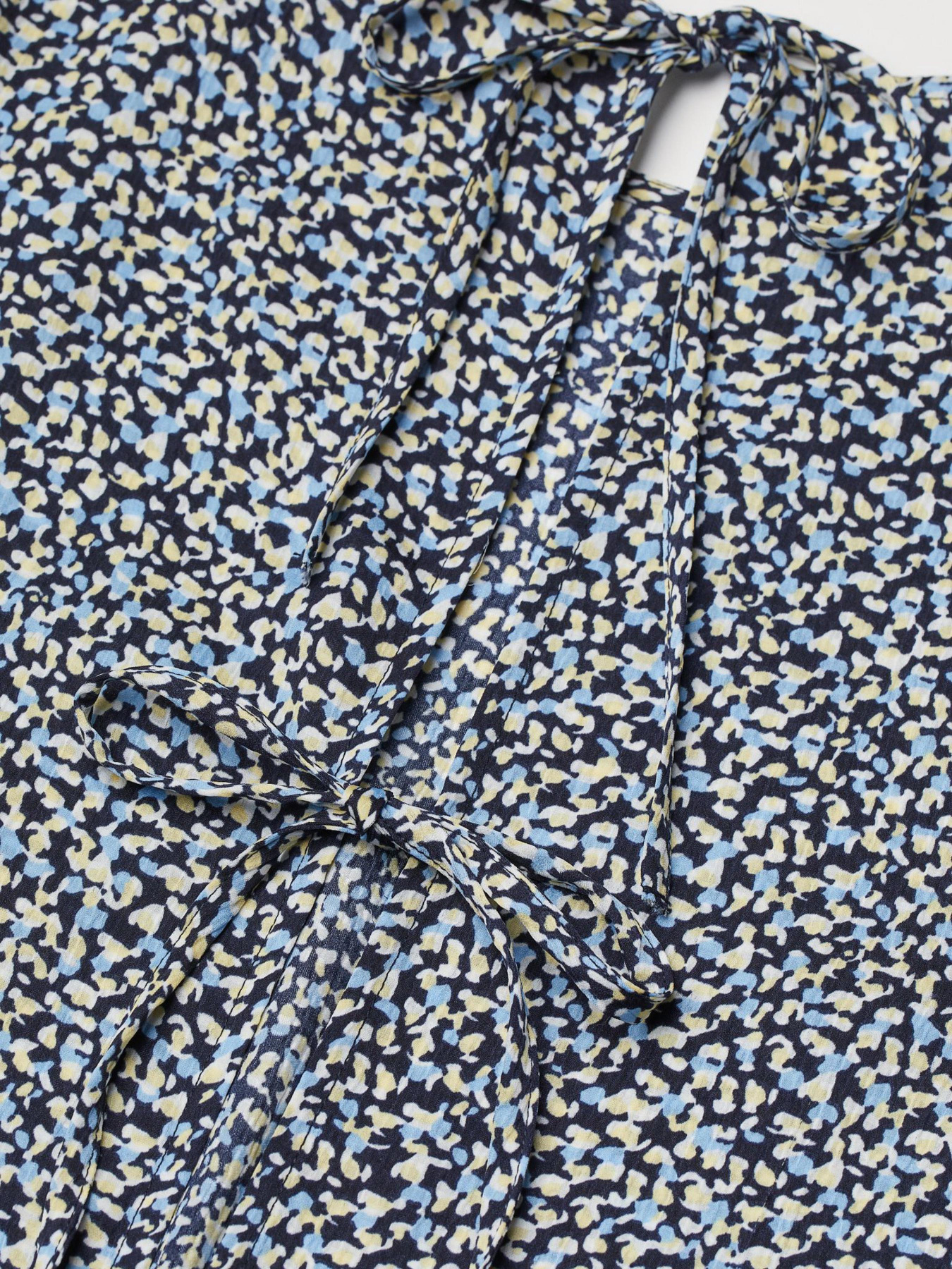 Платье миди H&M модель 9497493abr_Комбинированный Фото