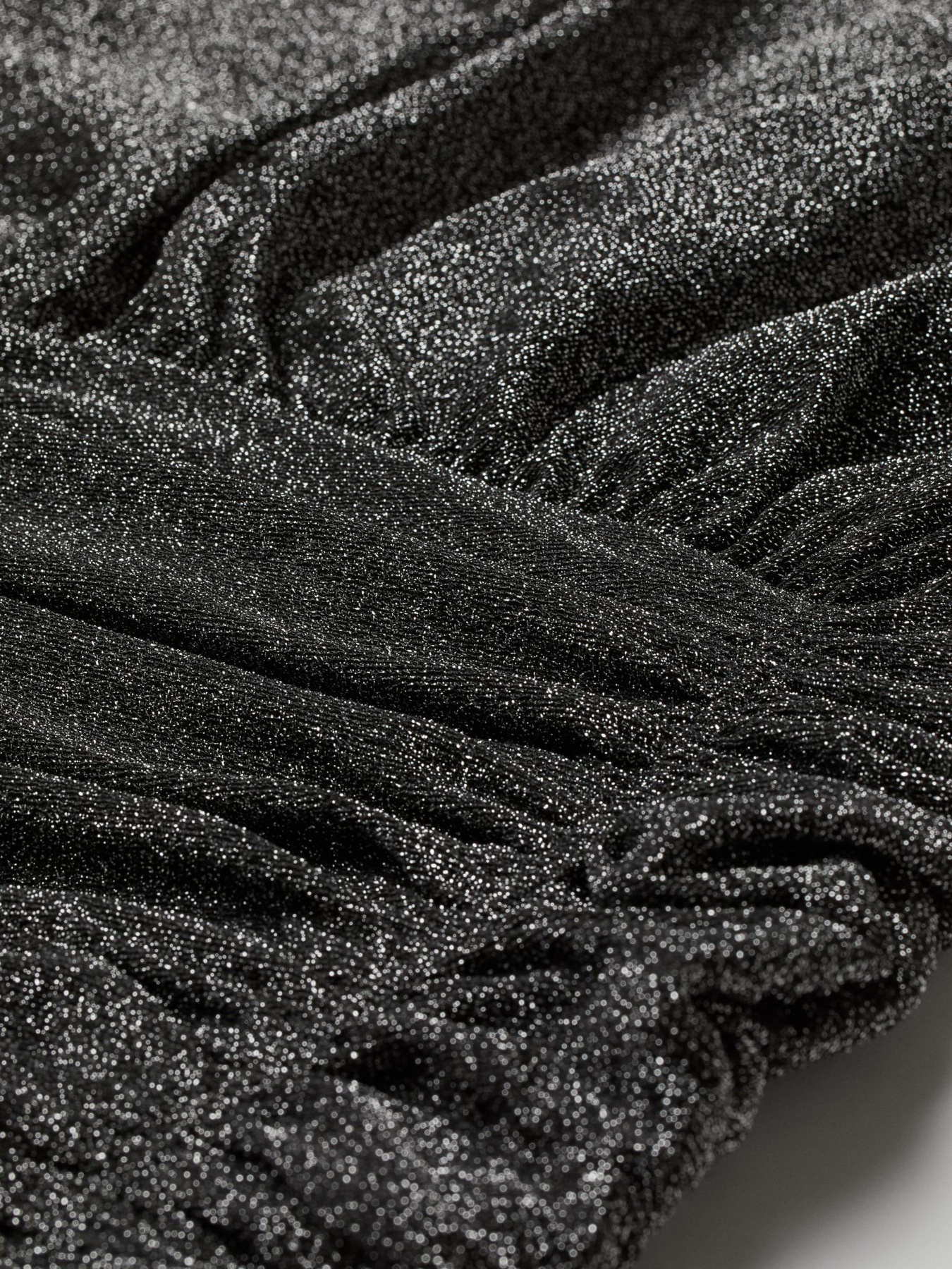 Платье мини H&M модель 9549492sdm_Серебристый Фото