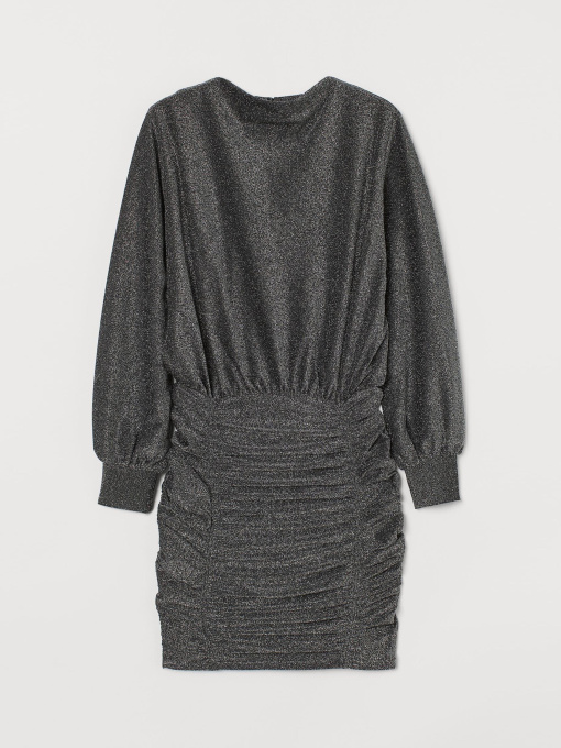 Сукня міні H&M модель 9549492sdm_Серебристый Фото