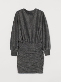 Сукня міні H&M модель 9549492sdm_Серебристый Сукня міні H&M модель 9549492sdm_Серебристый Фото