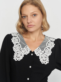 Сукня міні H&M модель 9565023wer_Черный Фото