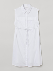 Сукня міді H&M модель 9731363wer_Белый Фото