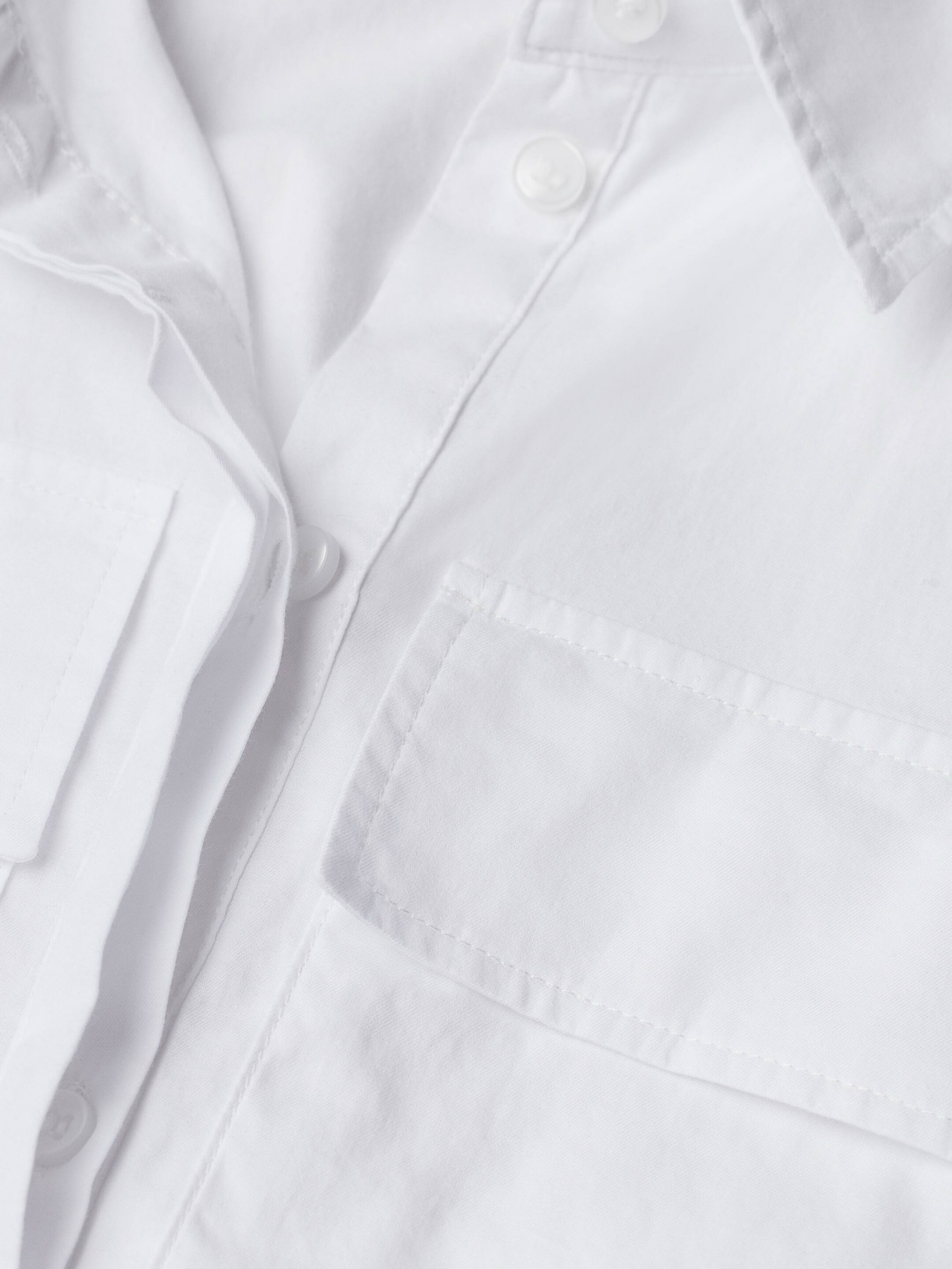 Платье миди H&M модель 9731363wer_Белый Фото