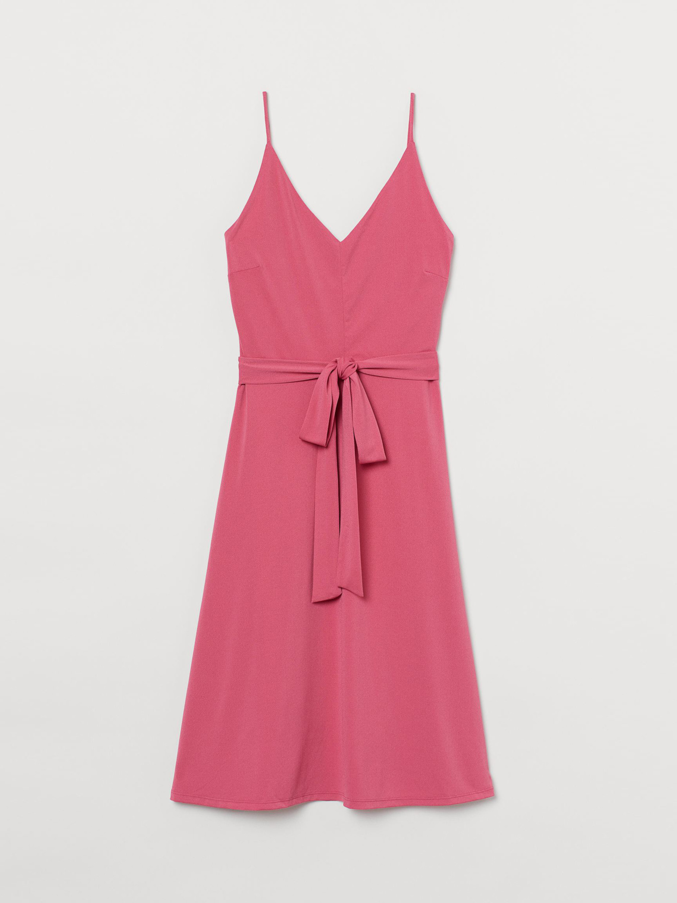 Платье миди H&M модель nlk855145abr_Розовый Фото