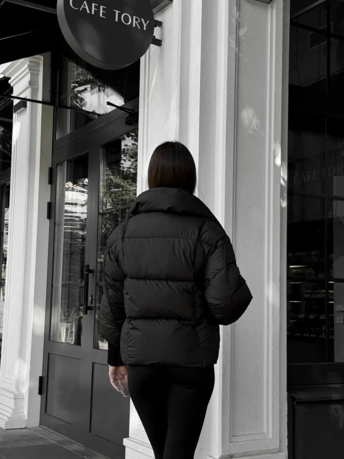 Зимняя куртка D&V couture модель DV-0011-BLCK Фото