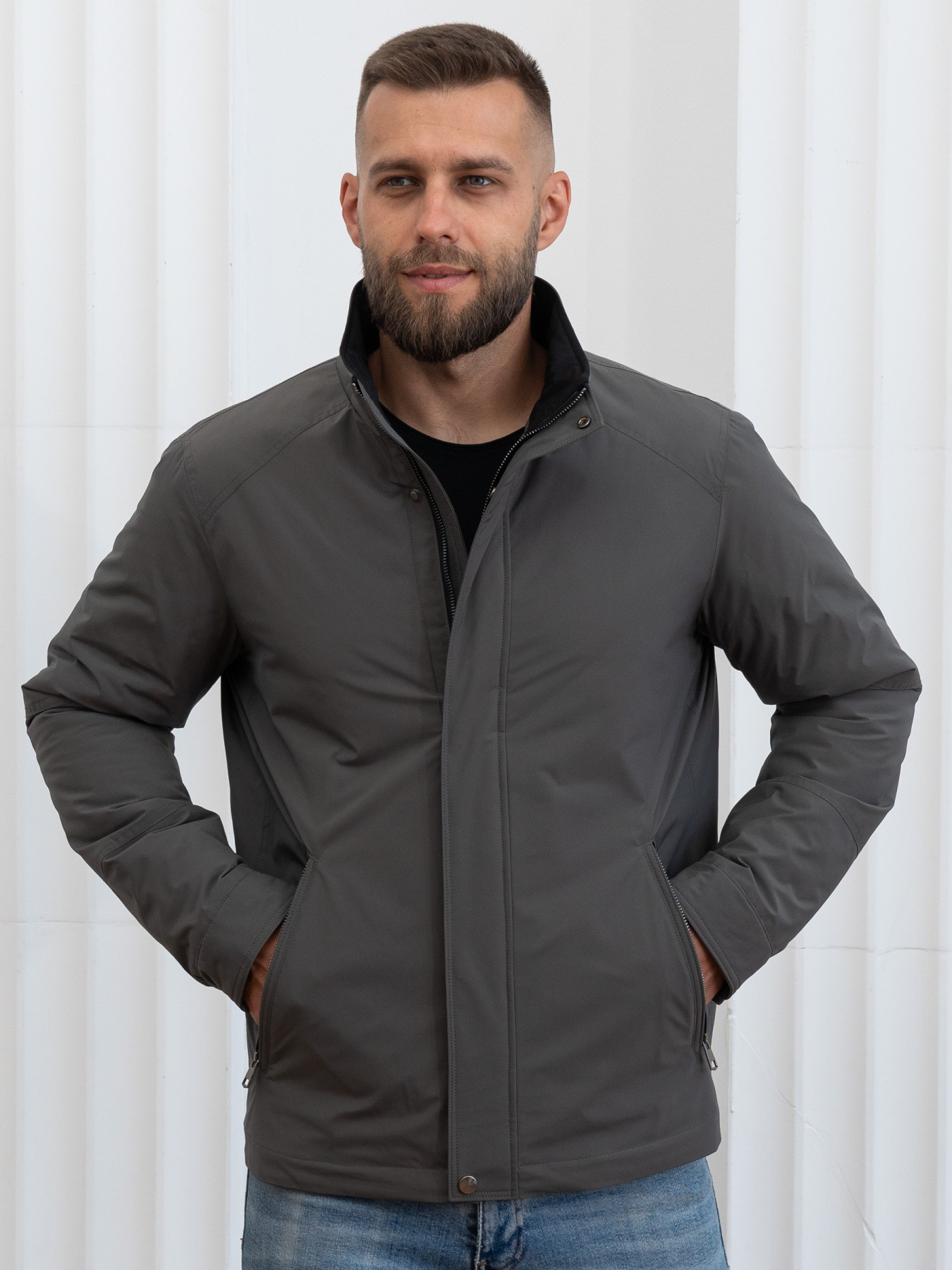 Демисезонная куртка AVALON модель 35-V-graphite Фото