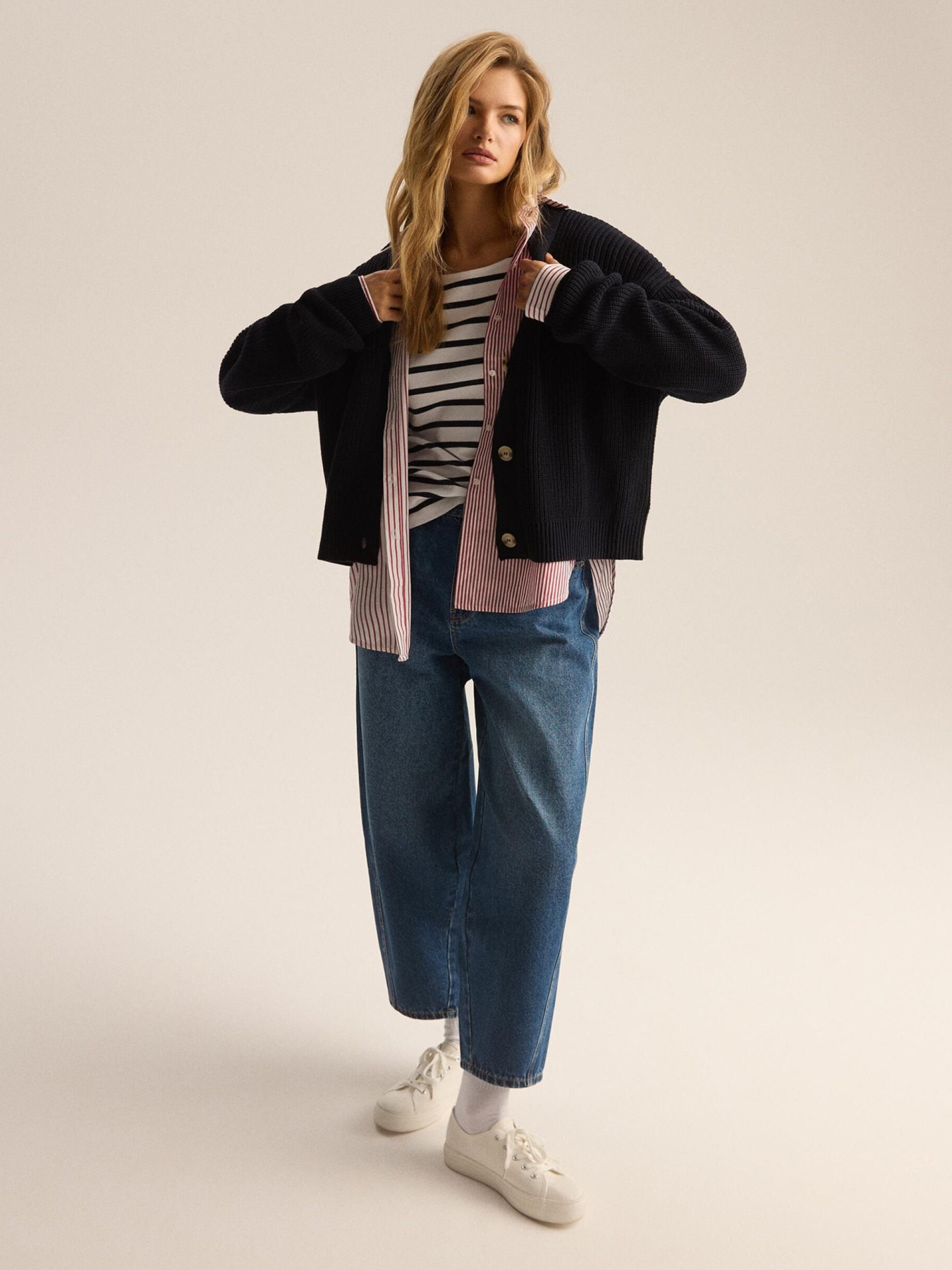 Широкі джинси DIVERSE Carrot Ii модель 10047528 Фото