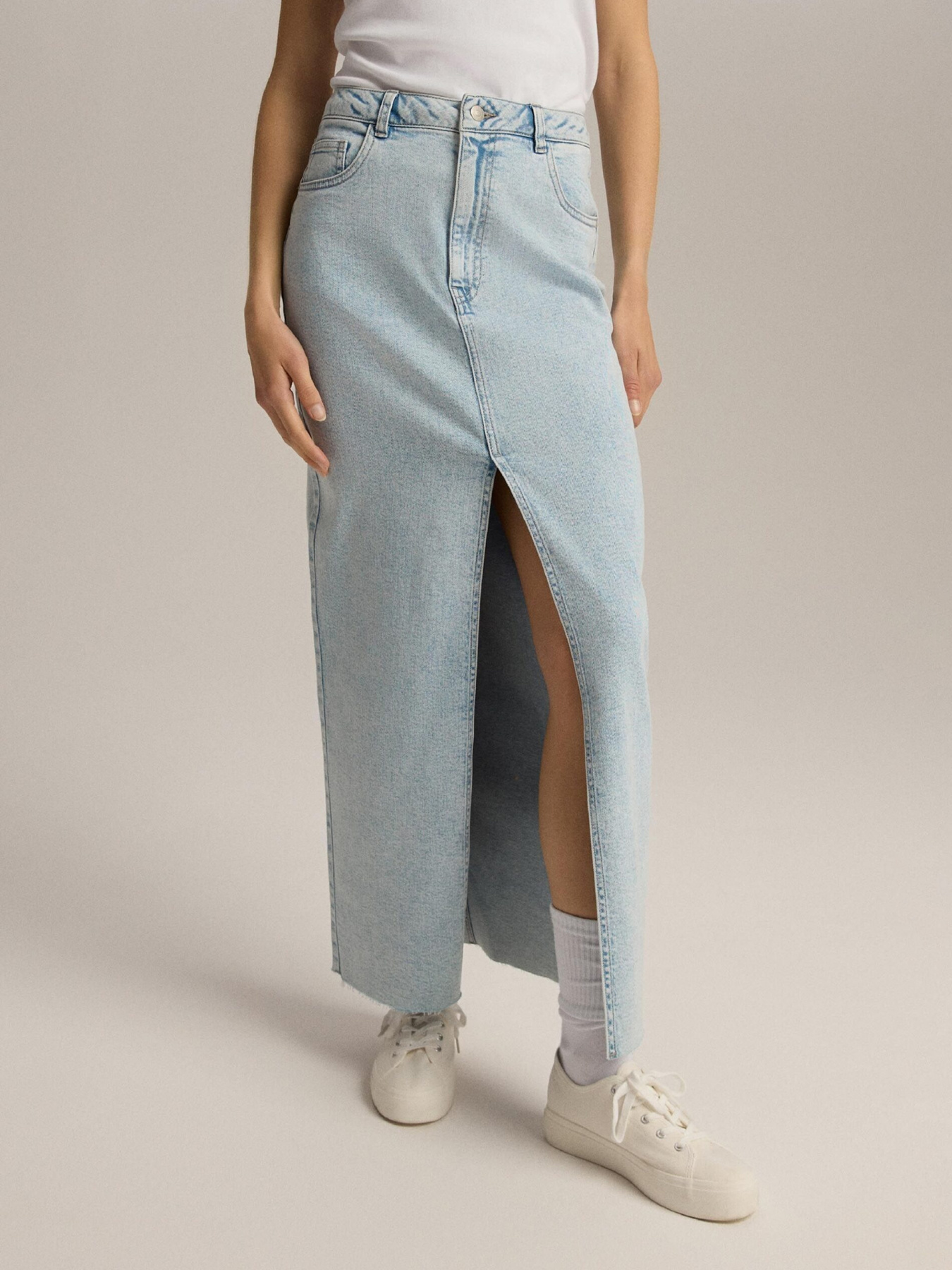 Джинсова спідниця DIVERSE Niebiula модель 10047559 Фото