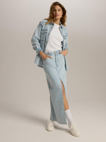 Джинсовая юбка DIVERSE Niebiula модель 10047559 Фото