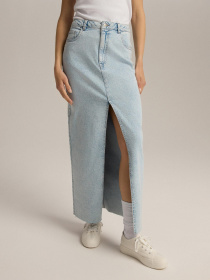 Джинсовая юбка DIVERSE Niebiula модель 10047559 Фото