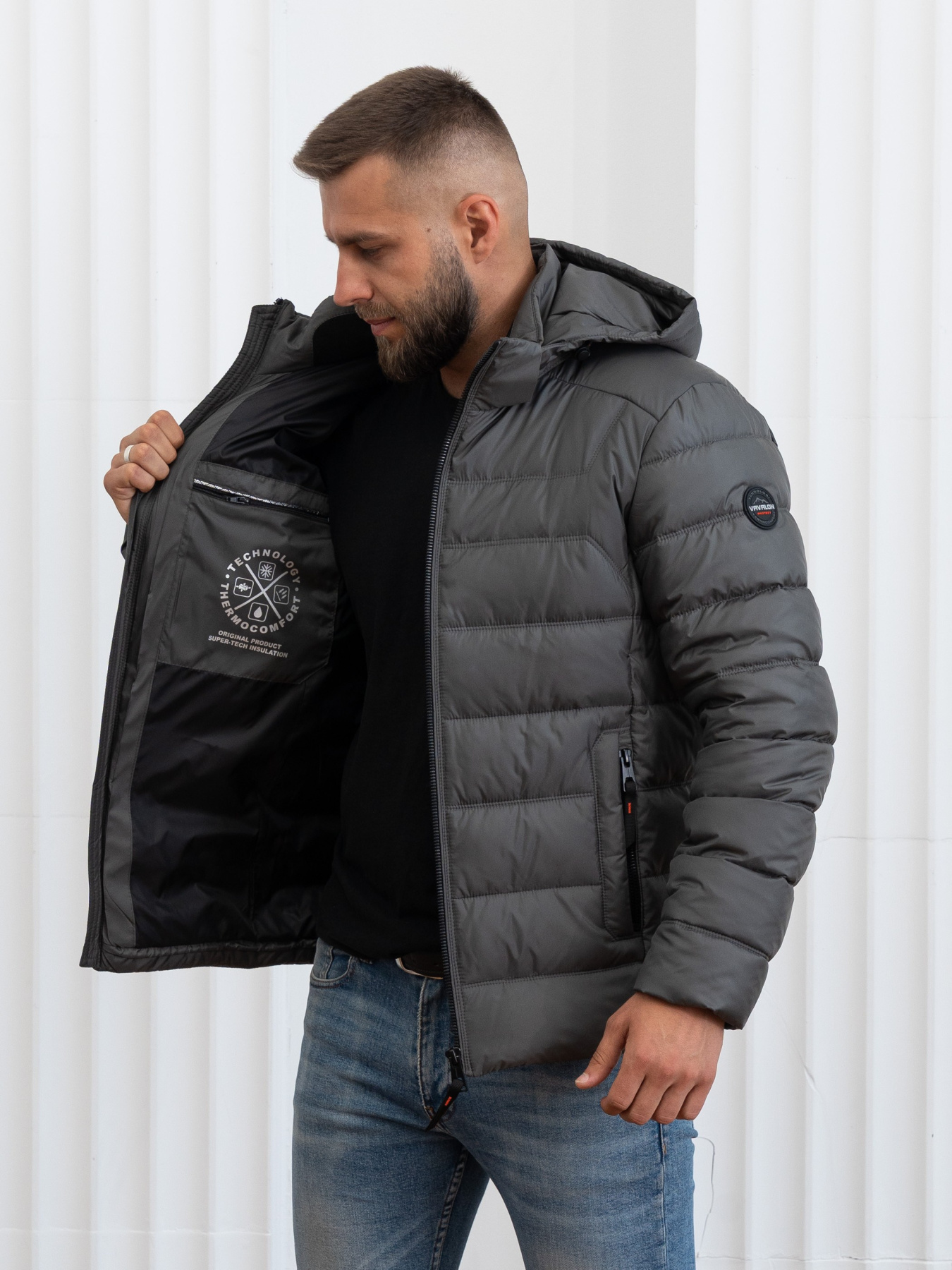 Зимняя куртка AVALON модель 48-V-graphite Фото