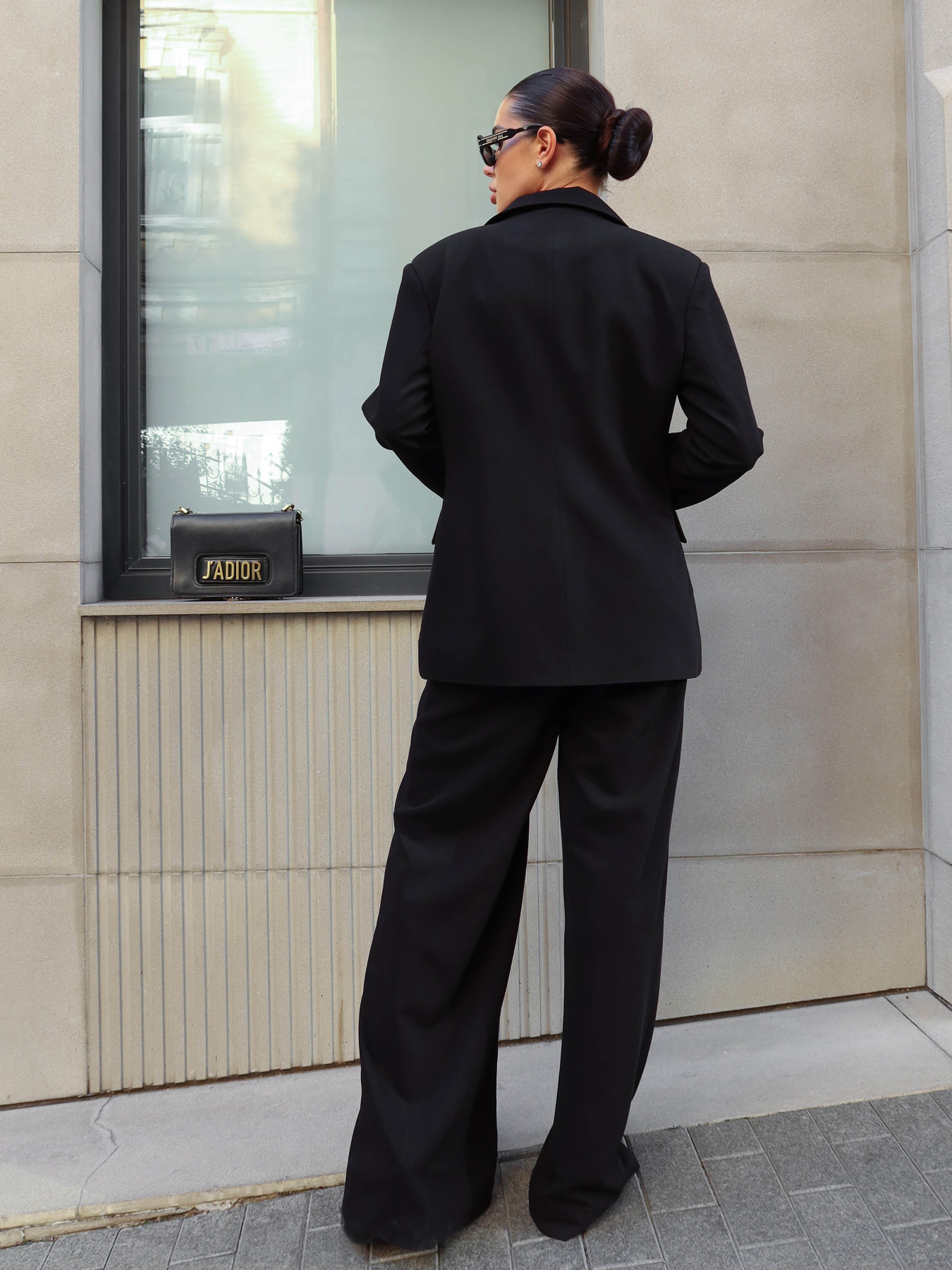 Палаццо Jadone Fashion модель Briuky_Fler_chornyi Фото