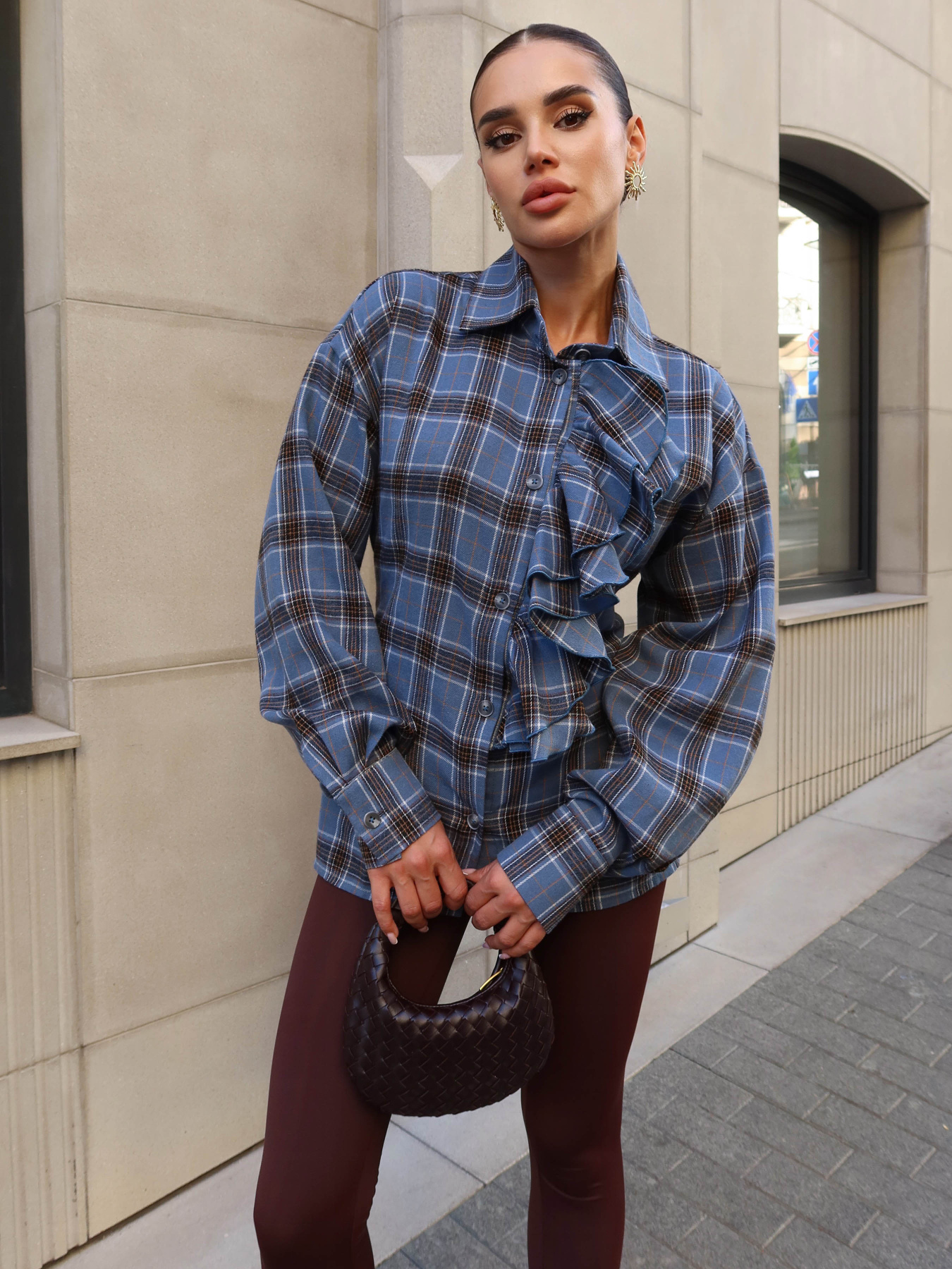 Рубашка Jadone Fashion модель Sorochka_Siut_synii Фото